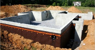 Фундамент под дом Шахты цена от 36866 руб.