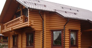 Строительство дома из оцилиндрованного бревна в Шахтах - от 136929 рублей