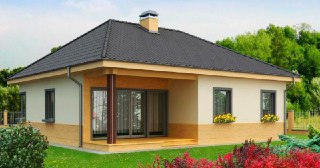 Строительство одноэтажных домов Шахты цена от 24226 руб. м2